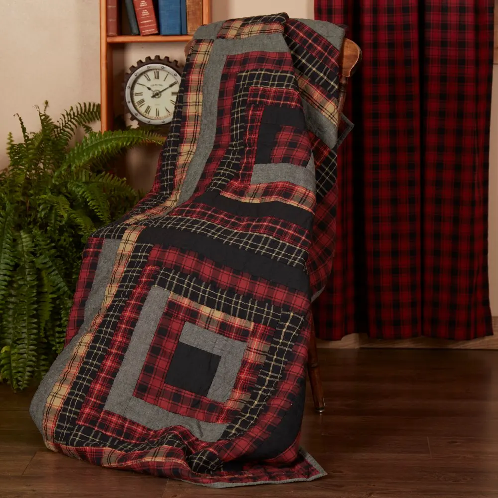 Cumberland Quilted Throw 70x55 over chair