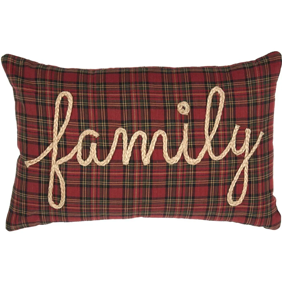 Tea Star Family Pillow 14x22