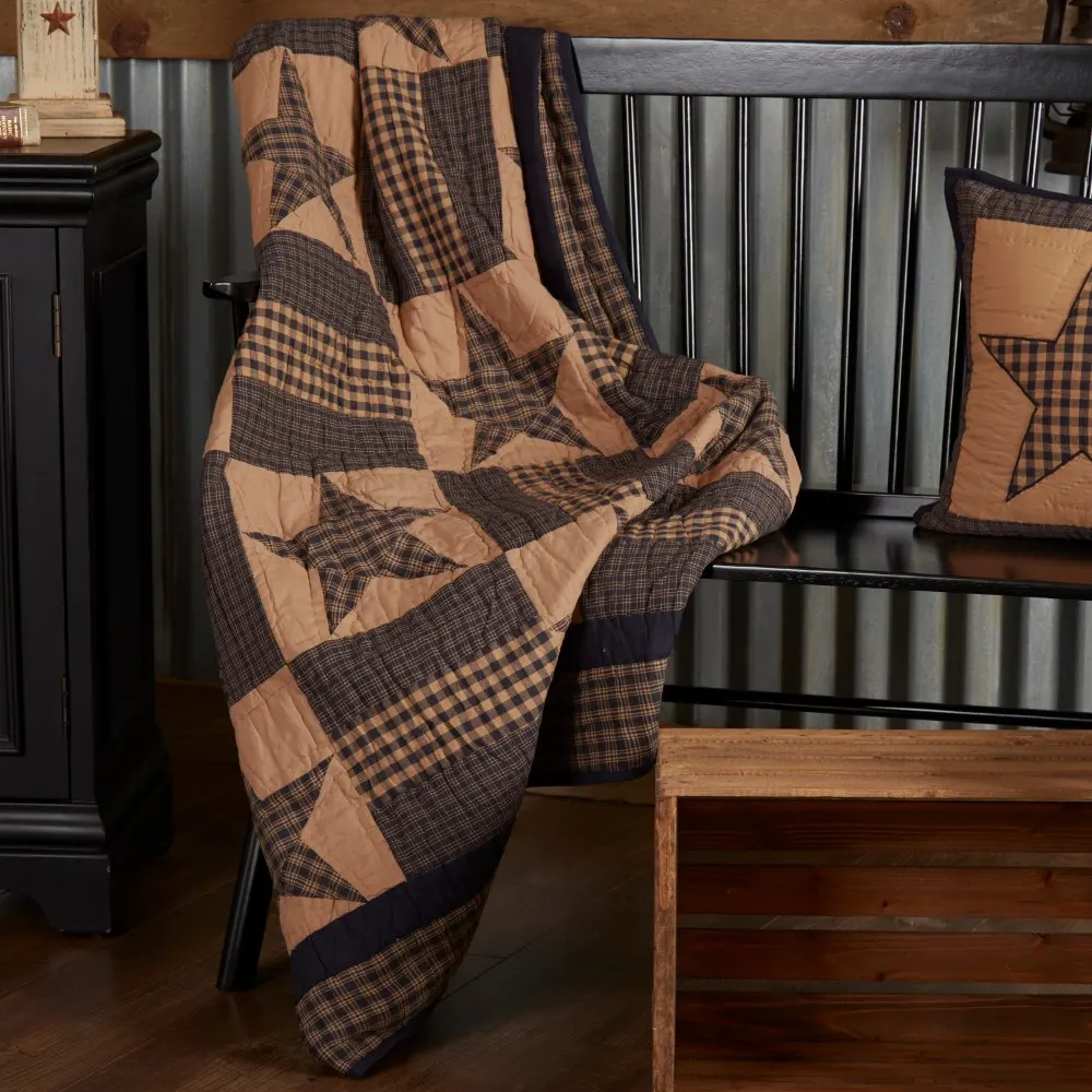 Teton Star Quilted Throw 60x50